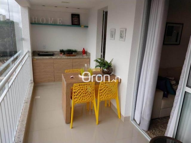 Apartamento com 3 dormitórios à venda, 94 m² por r$ 380.000,00 - parque amazônia - goiânia - Foto 12