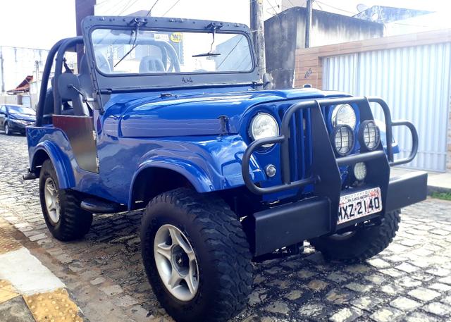 Jeep Willys 4x4 (fibra) 1978 com DH e GNV - Foto 7