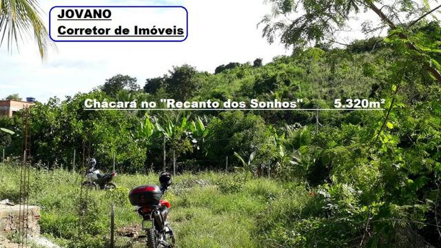 (R$160.000) Chácara c/ 5.320m² no Recanto dos Sonhos