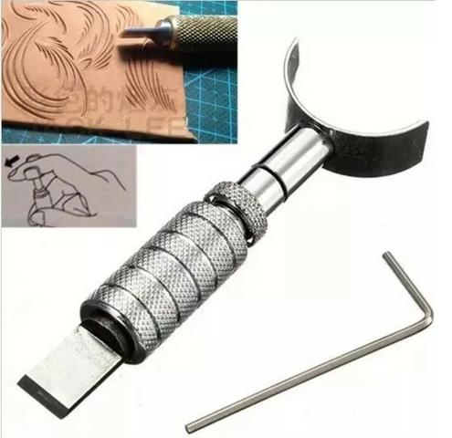 Faca Giratória Ferramenta Entalhe Em Couro Swivel Knife Top