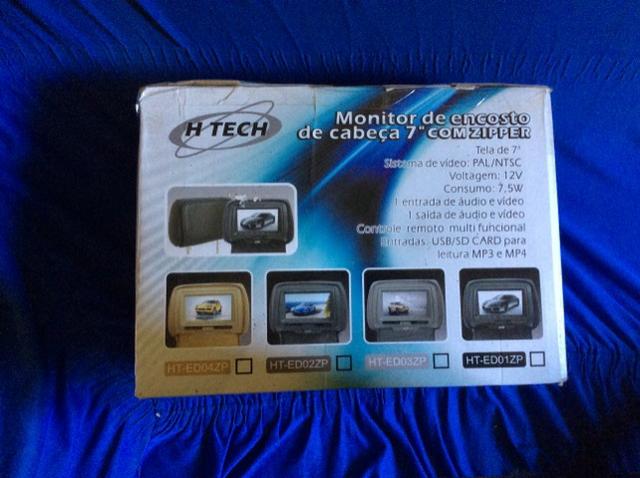Encosto de cabeça p/ automóveis c/ DVD 7? - Foto 2