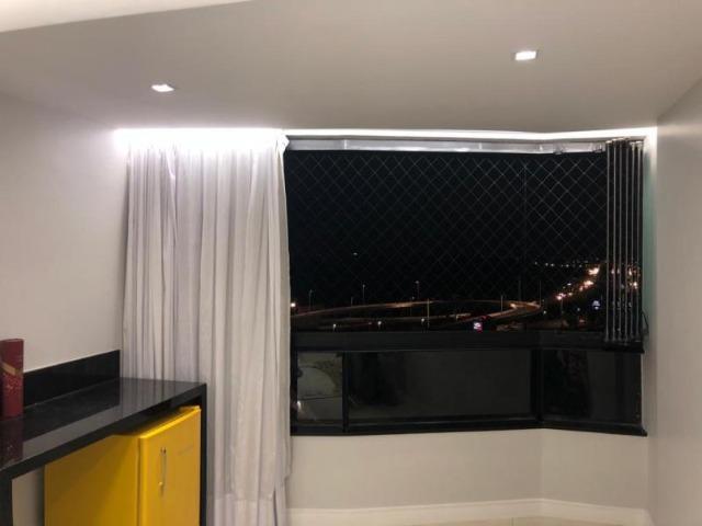 Apartamento quarto e sala finamente decorado em Alphaville 1 - Foto 9