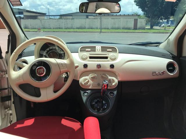 Fiat 500 cabriolet 2014 ( conversível ) automático completo muito novo confira!!!! - Foto 12