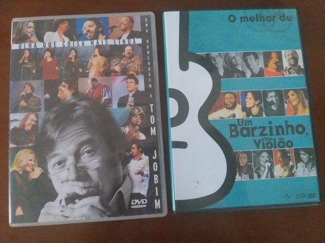 DVD Tom Jobim e O melhor de Um barzinho e um violão
