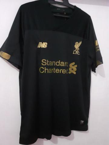 Camisa do liverpoo tamanho M - Foto 2