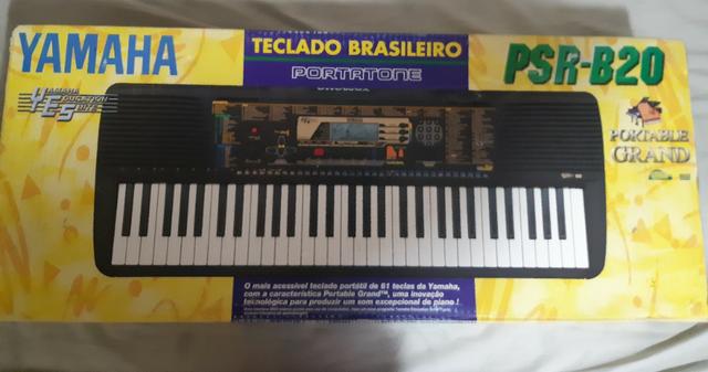Teclado Yamaha PSR-B20 ótimo estado - Foto 2