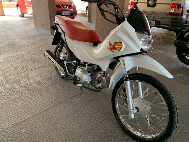 HONDA POP 110I 2021 0KM EMPLACADA BRANCA