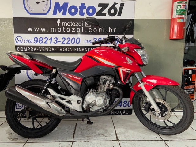 HONDA CG 160 TITAN EX VERMELHO