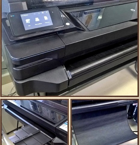 Plotter HP DesignJet T 520 24' usada - Foto 2