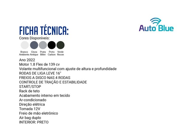 RENEGADE 2021/2021 1.8 16V FLEX STD 4P AUTOMÁTICO