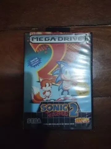 Jogo Sonic The Hedgehog 2 original Tectoy para Sega Mega Drive +