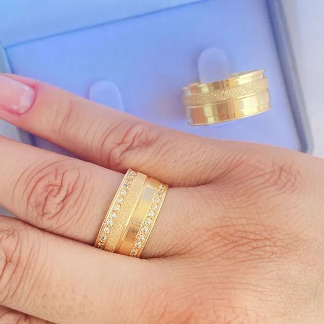 PAR DE ALIANÇAS COMPROMISSO  - Foto 6