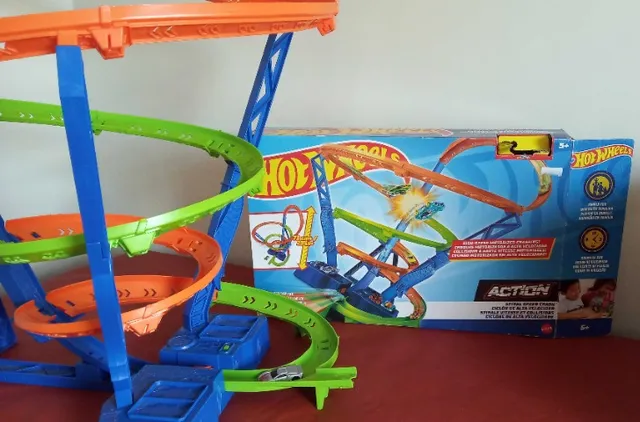 Pista Hot Wheels Super Loja de Pneus Mattel - Loja Zuza Brinquedos