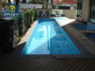 Apartamento com 3 dormitórios para alugar, 169 m² por R$ 9.716,00/mês - Jardim - Santo And