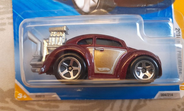 FUSCA HOT WHEELS VOLKSWAGEN BEETLE 2010 - Foto 2
