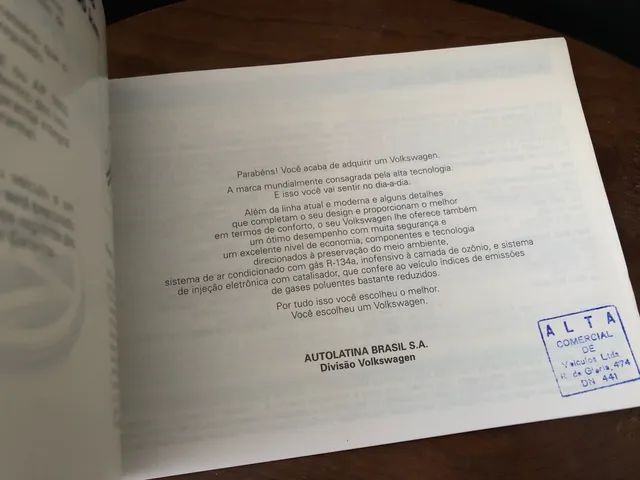 Manual de Instruções Gol, Saveiro, Voyage e Parati. - Foto 2
