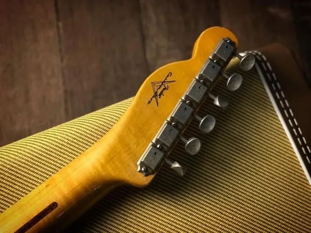 Fender Custom Shop Nocaster 51 Blonde Light Relic (keith Richard) - Foto 3