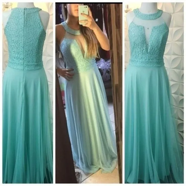 vestido longo de festa / madrinha de casamento tiffany
