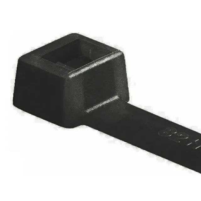 Kit 100 Abraçadeira Nylon 3.6x150 mm Preto lacrado  - Foto 3