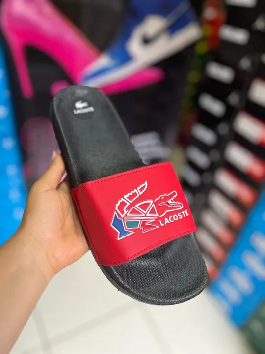 Chinelo Lacoste Slide na Promoção