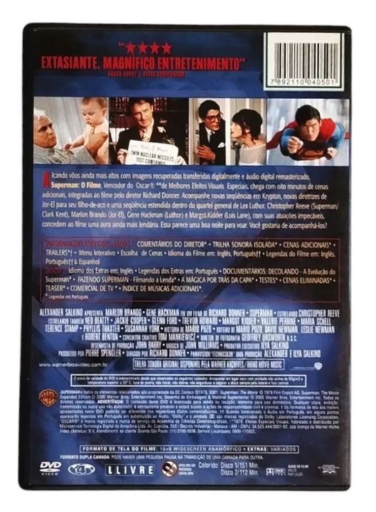 Dvd Duplo . Superman . O Filme - Foto 2
