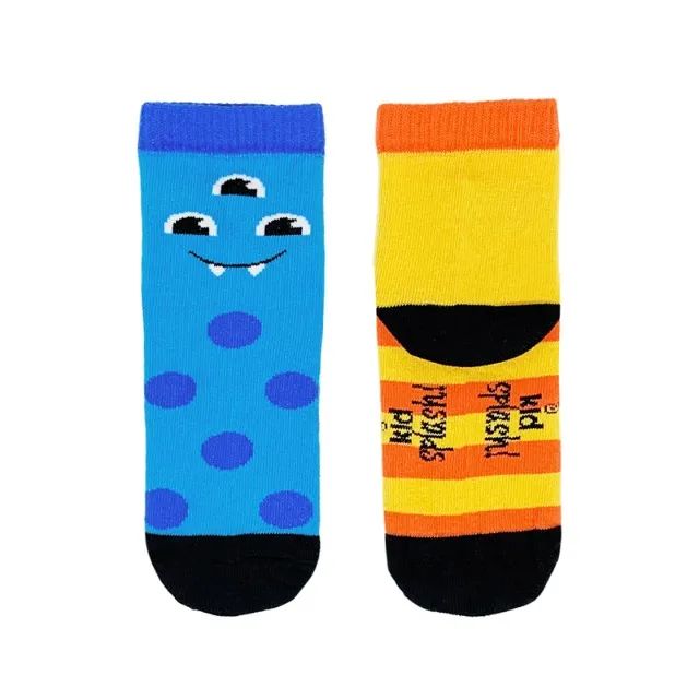 Meia divertida duo monstro