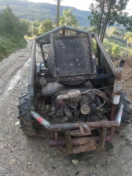 Gaiola para sítio, motor de fusca - Foto 2