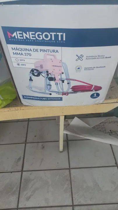 Pistola de pintura Menegotti MMA 370  - Foto 6