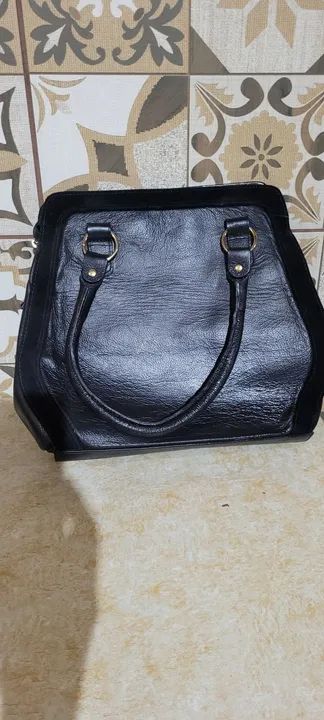Bolsa de couro legítimo  - Foto 2
