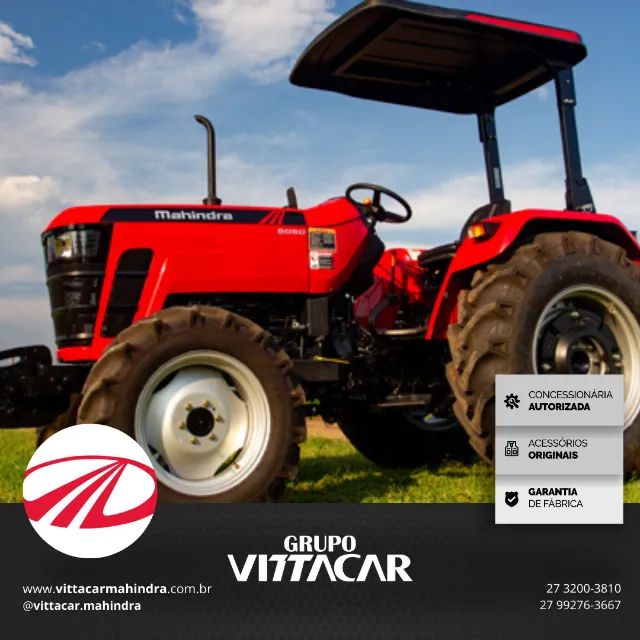 Mahindra modelo 5050 ano 2024 Trator - Foto 2