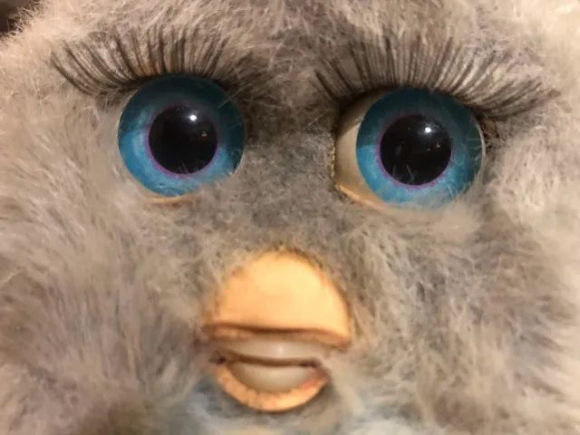 Furby Emoto Tronic Sleepy Blue 2005 Japonês (52561) - Foto 4