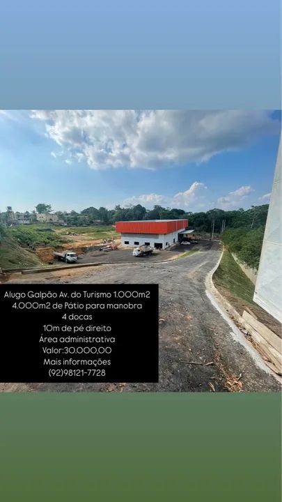 Galpão 1000m2 Av. do Turismo