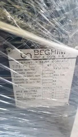 Disjuntor Beghim Média Tensão 630 A