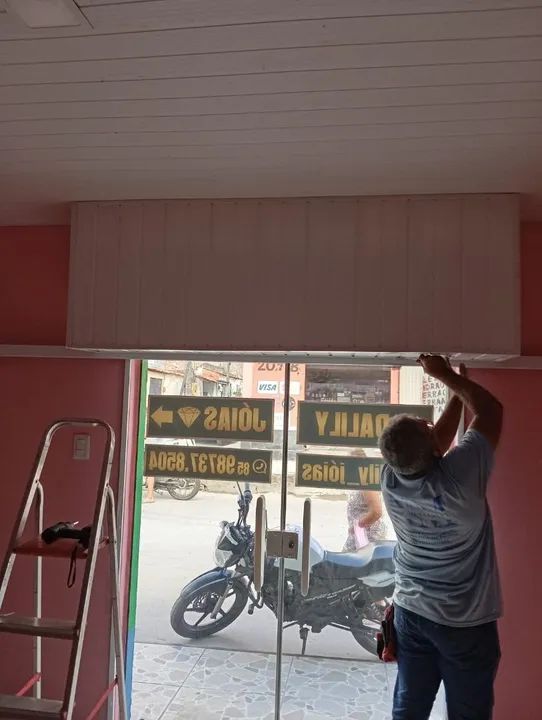 Montagem de forro PVC e divisória Eucatex *