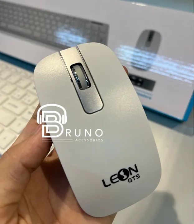 Kit teclado e mouse sem fio USB wireless  - Foto 4
