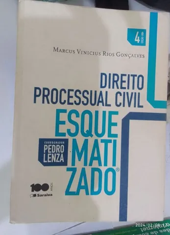 Livro Direito Processual Civil Esquematizado - 4° Edição