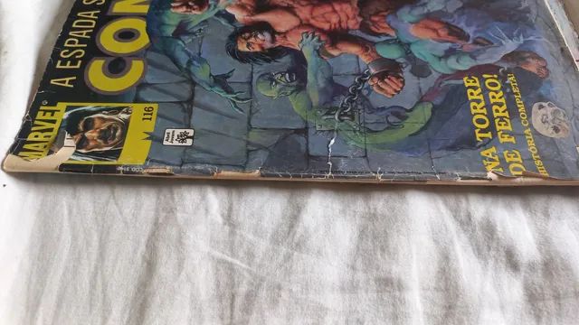 Lote Revista a espada selvagem de Conan o Bárbaro gibi livro revistinha ANTIGA  - Foto 4