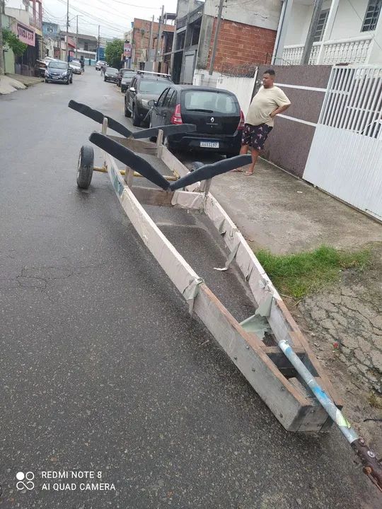 Lancha 22 pes cabinada  - Foto 6