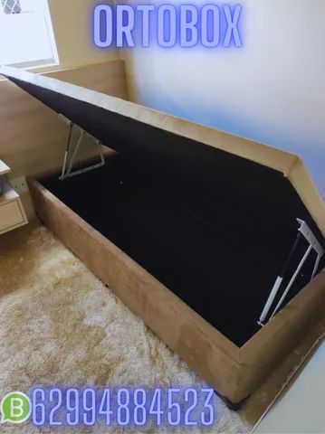 Cama Box Baú Solteiro com preço de fabrica