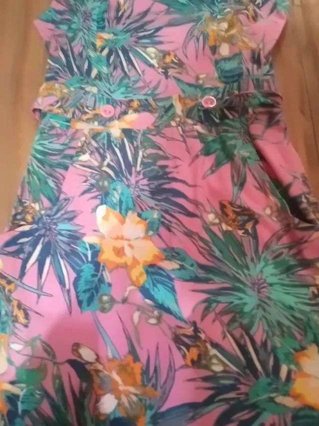 Vendo vestido estampado Mercatto - Foto 3