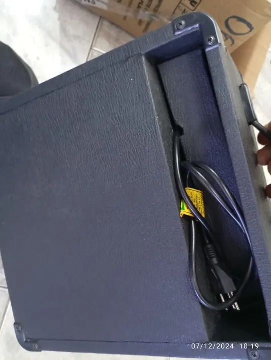 Amplificador  Vulcano Meteoro Junior 35Bs na caixa venda ou troca    - Foto 5