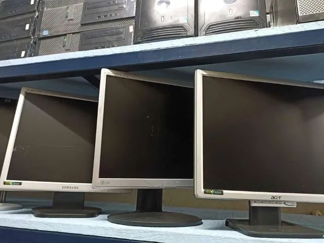 Monitor 17" Polegadas Quadrado Lote 10 Unidades loja Fisica Garantia e Nf Grande Quantidad - Foto 3