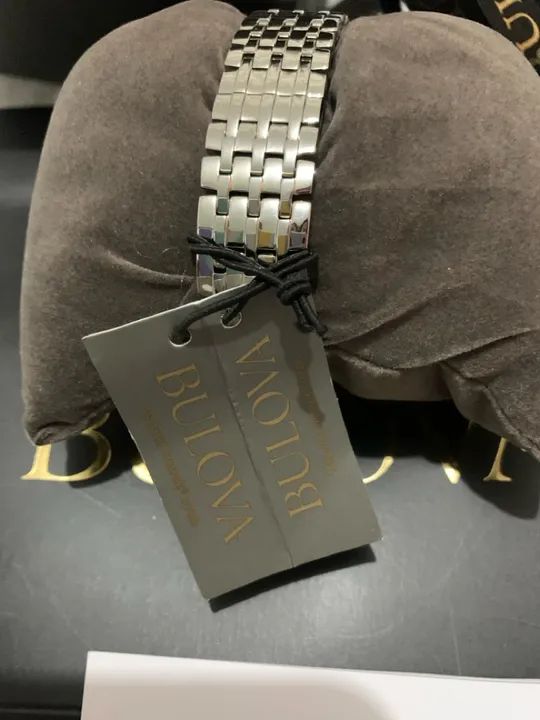 (NOVO!) RELÓGIO BULOVA MADREPÉROLAS CRISTAIS   - Foto 5