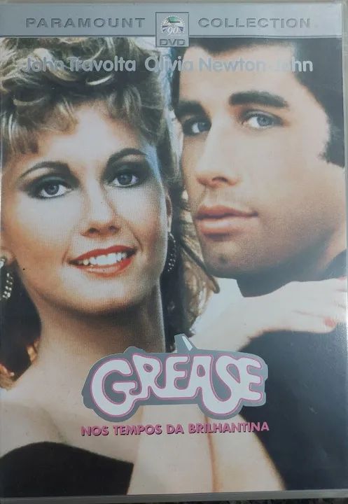 DVD Grease - Nos Tempos da Brilhantina - John Travolta e Olivia Newton-John