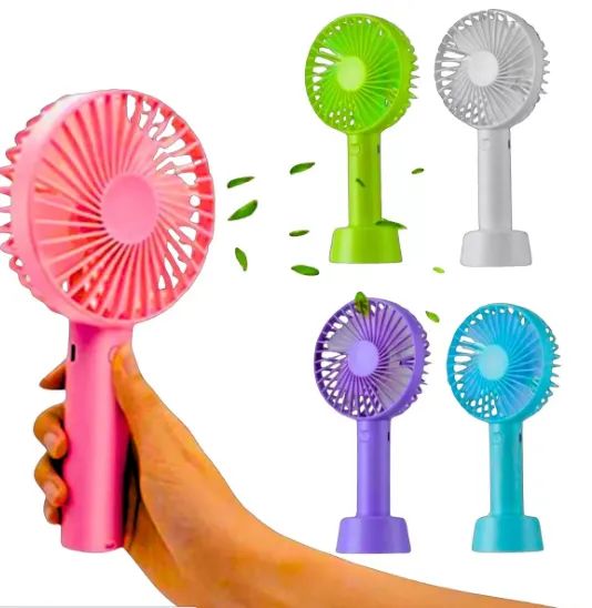 Mini Ventilador Portatíl Usb De Mão Mesa Maquiagem Recarregal z869
