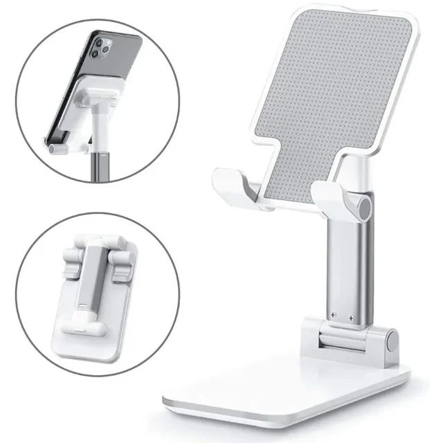 Suporte De Mesa Celular Ajustável Tablet Smartphone Cores - Foto 2