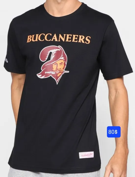 Camisa da NFL Tampa Bay Buccaneers da Mitchell & Ness P e M original