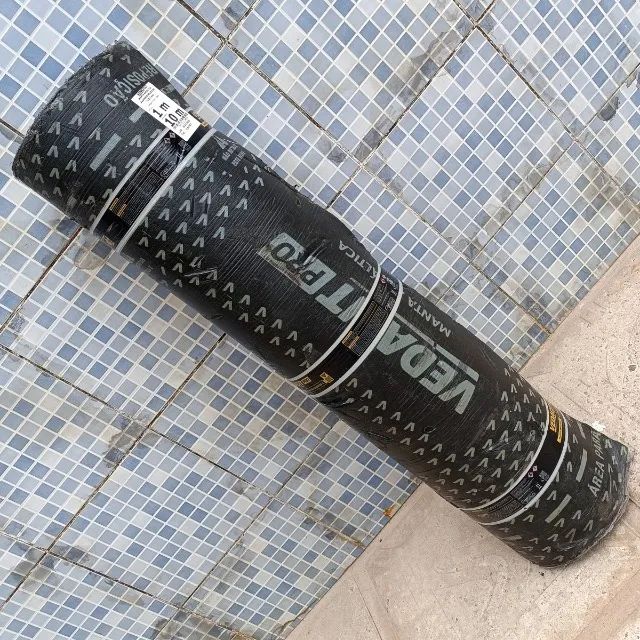 [Lacrada] Manta asfáltica Vedacit 10m 3mm, Tipo 2, (Com alumínio) - Entrego Grátis - Foto 3