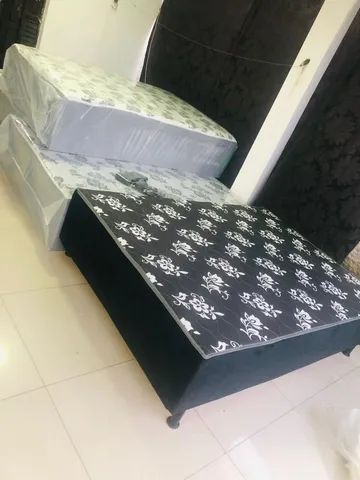 Cama box casal nova *