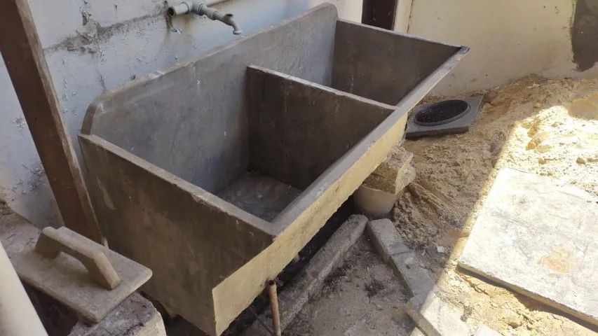 Tanque Duplo de Cimento - Foto 2